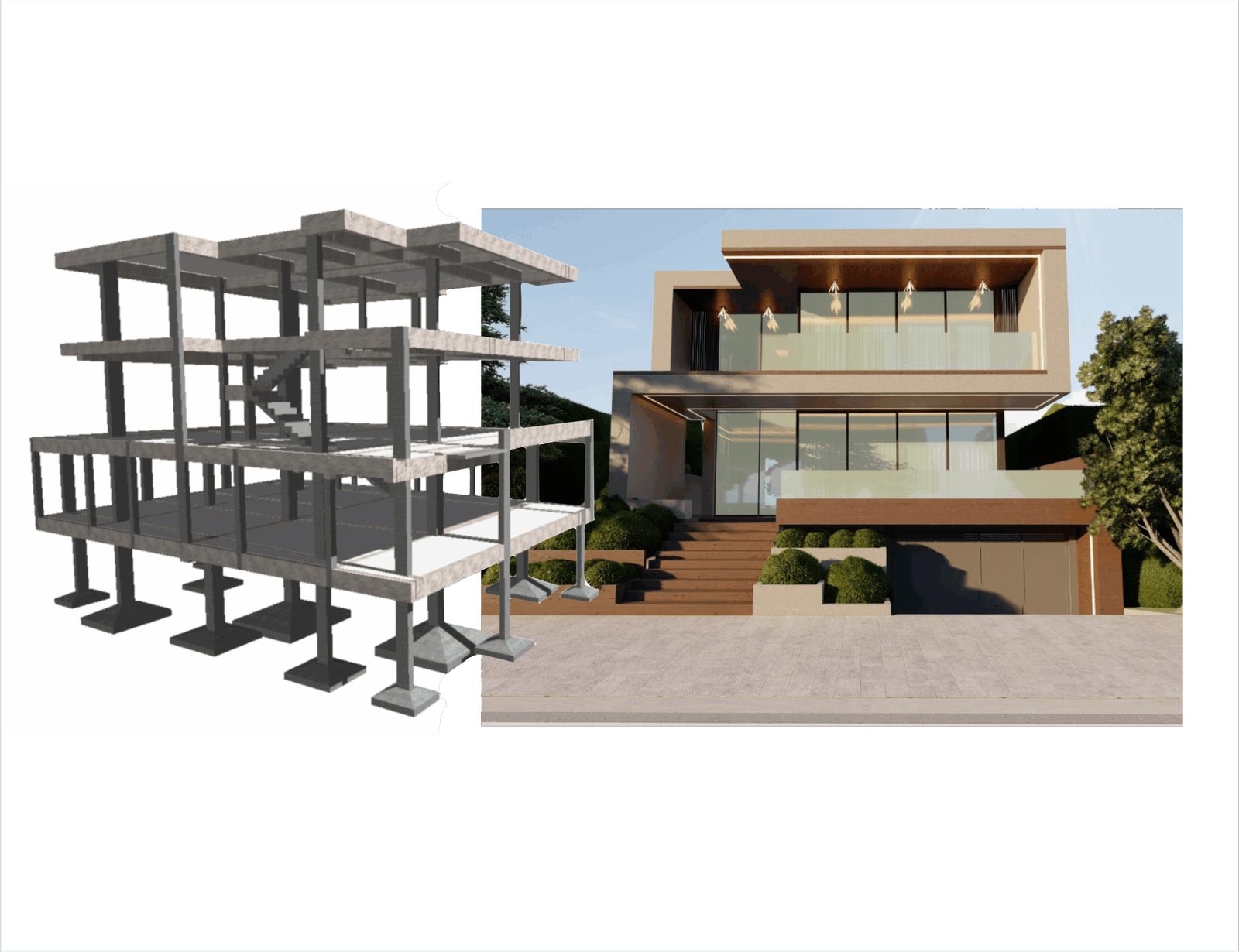 Projeto estrutural: Residência unifamiliar em condomínio fechado em Balneário Piçarras